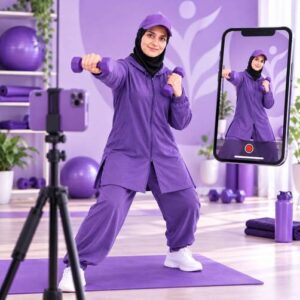 کلاس ورزش گروهی آنلاین کلبه ریحانه